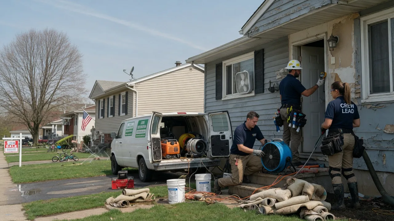 Flood Cleanup in Hastings, MI near me